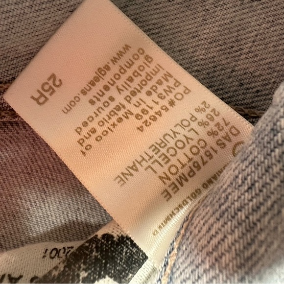 Adriano Golschmied AG Ex-Boyfriend Slouchy Slim Jeans Size 25R - Picture 10 of 10